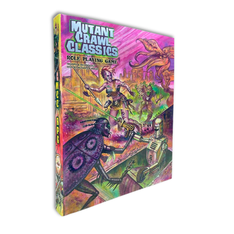 Mutant Crawl Classics RPG Core Rulebook Softcover