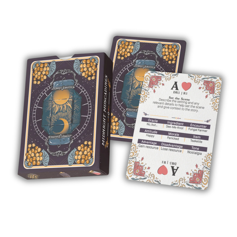 Midnight Muscadines Narrative Playing Cards