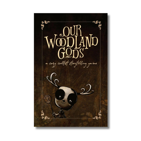 Our Woodland Gods - A Cozy Cultist Storytelling Game - Tabletop Bookshelf