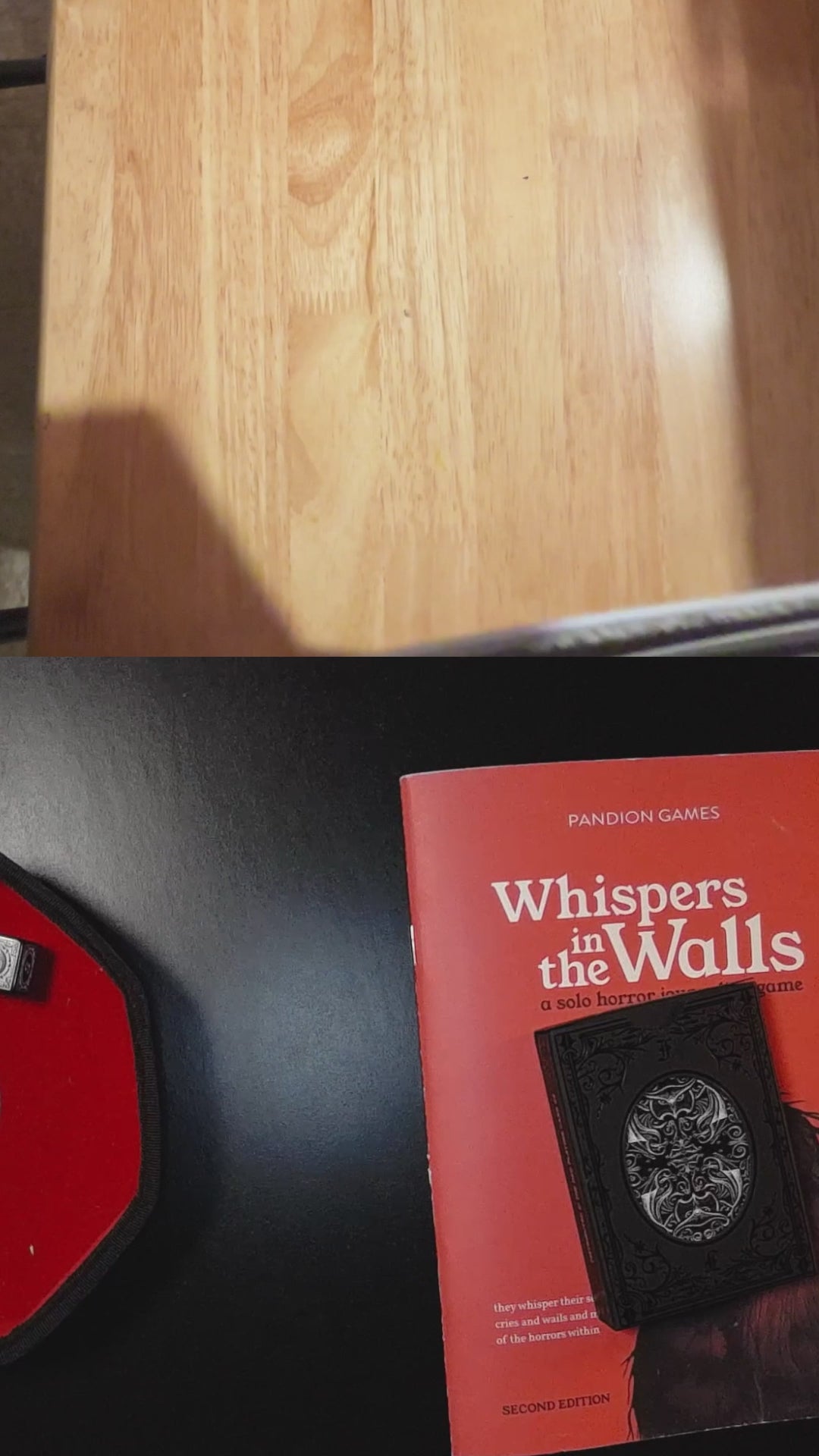 Whispers in the Walls – Tabletop Bookshelf