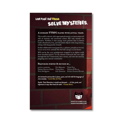 Psychic Trash Detectives - Tabletop Bookshelf