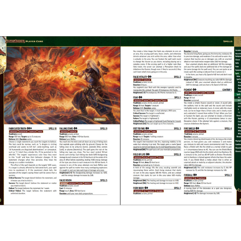 Pathfinder Player Core Hardcover