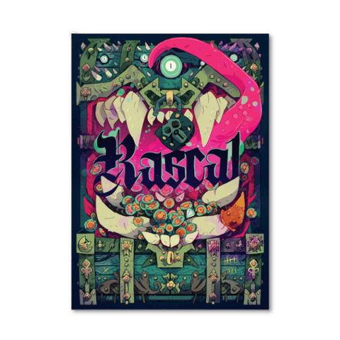 Rascal Anniversary Zine - Tabletop Bookshelf