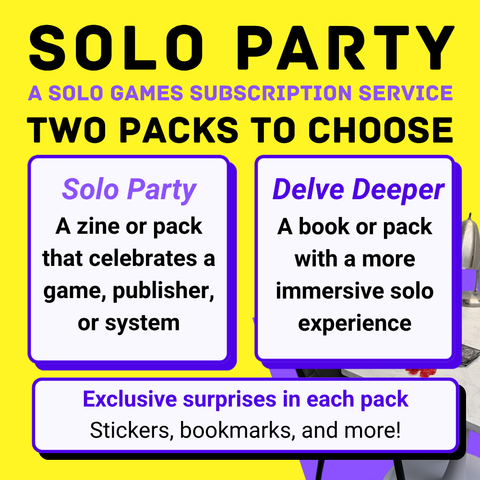 Solo Party - Solo Games Delivered Monthly