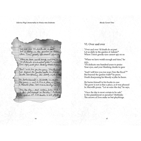 SPINE: Siderius Plug's Immortality in Ninety-nine Endnotes
