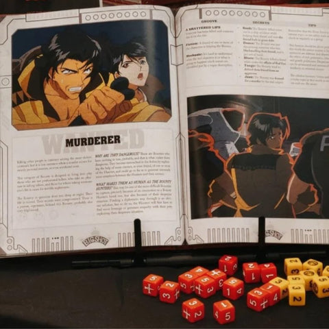 Cowboy Bebop Roleplaying Game - Tabletop Bookshelf