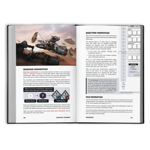Ironsworn: Starforged - Deluxe Edition Rulebook - Tabletop Bookshelf