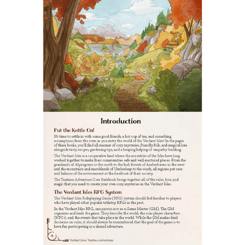 Teatime Adventures Core Rulebook - Tabletop Bookshelf