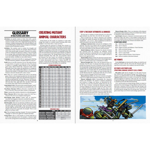 Comic book page with text and character illustration on a white background