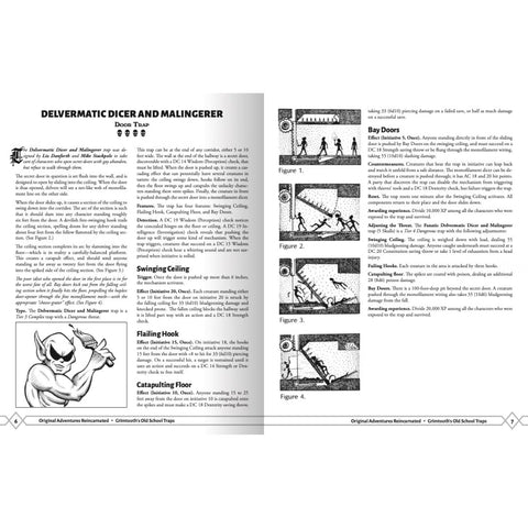 Grimtooth's Old - School Traps Backer Bundle - Tabletop Bookshelf