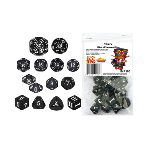 DCC Dice of Unusual Size