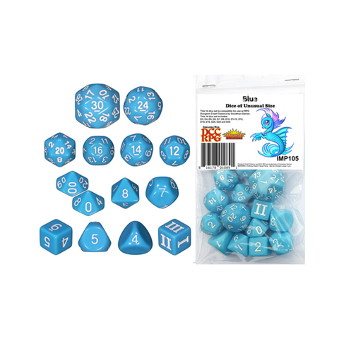 DCC Dice of Unusual Size