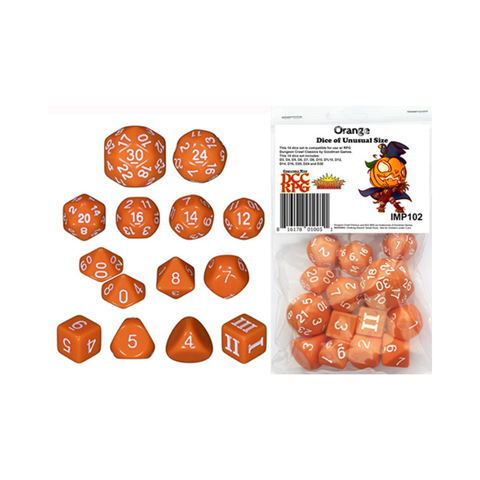 DCC Dice of Unusual Size