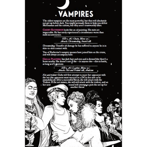 Vampire Cruise - Tabletop Bookshelf