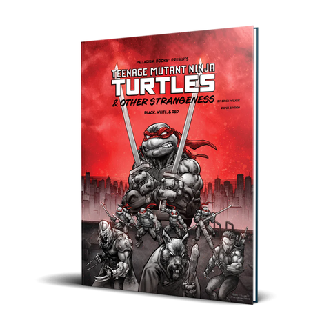 Teenage Mutant Ninja Turtles & Other Strangeness - Black White & Red Redux Edition