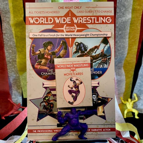 World Wide Wrestling Bundle - Tabletop Bookshelf