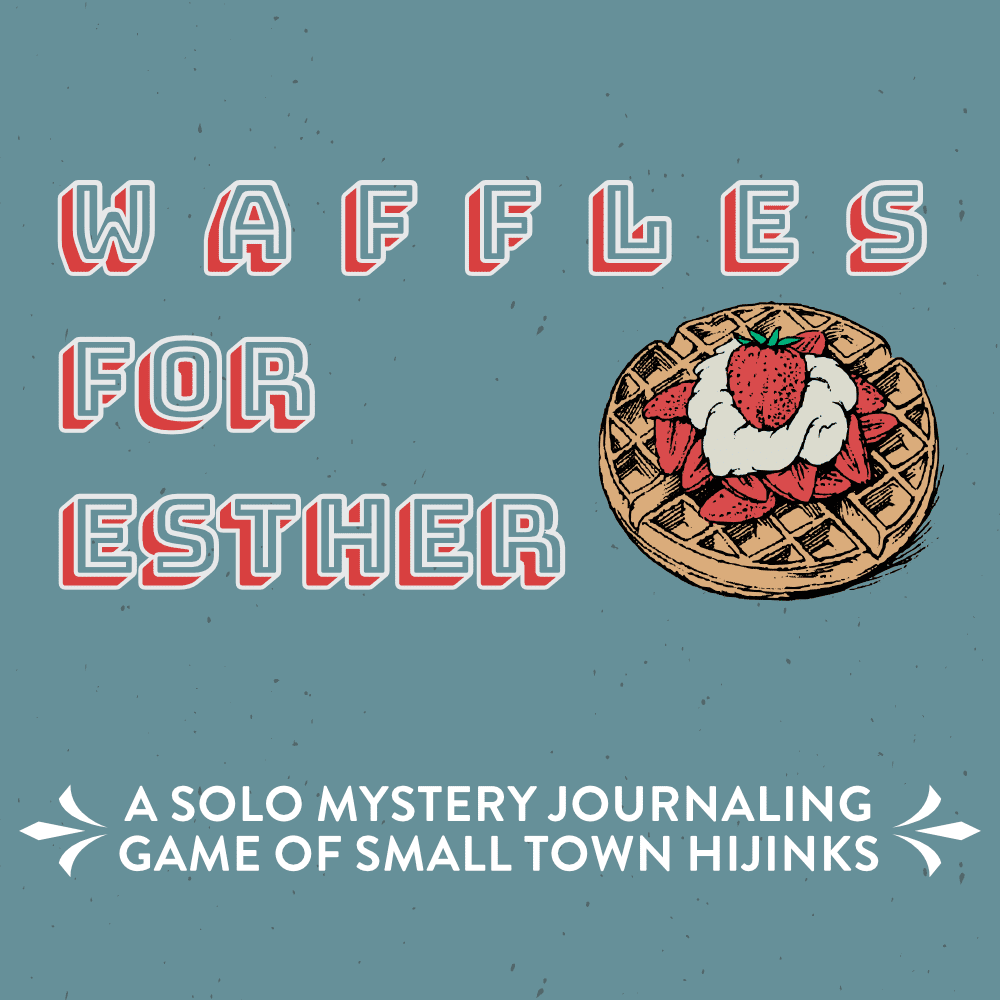 Waffles for Esther - Tabletop Bookshelf
