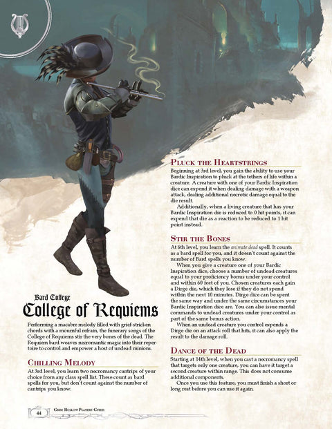 Grim Hollow: The Players Guide - Tabletop Bookshelf