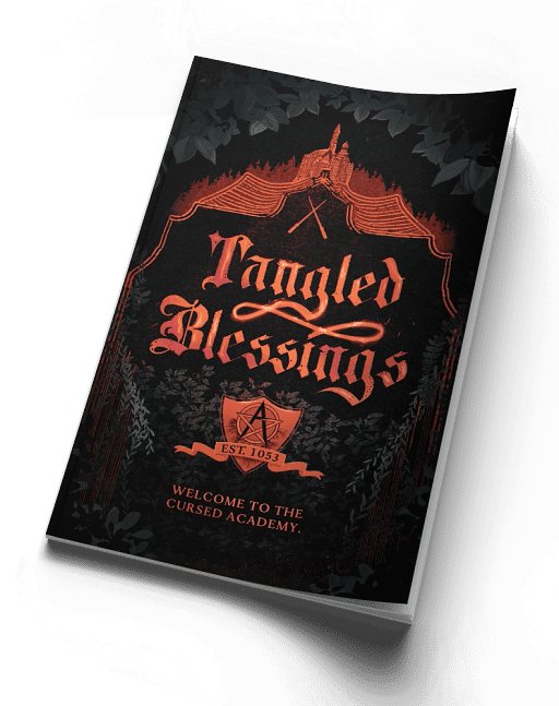 Tangled Blessings - Tabletop Bookshelf