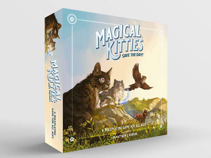 Magical Kitties Save the Day - Tabletop Bookshelf