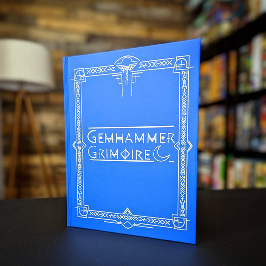 The Gemhammer Grimoire - Tabletop Bookshelf