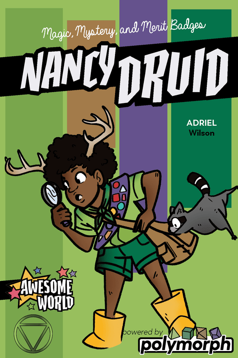Nancy Druid - Magic, Mystery, and Merit Badges - Tabletop Bookshelf