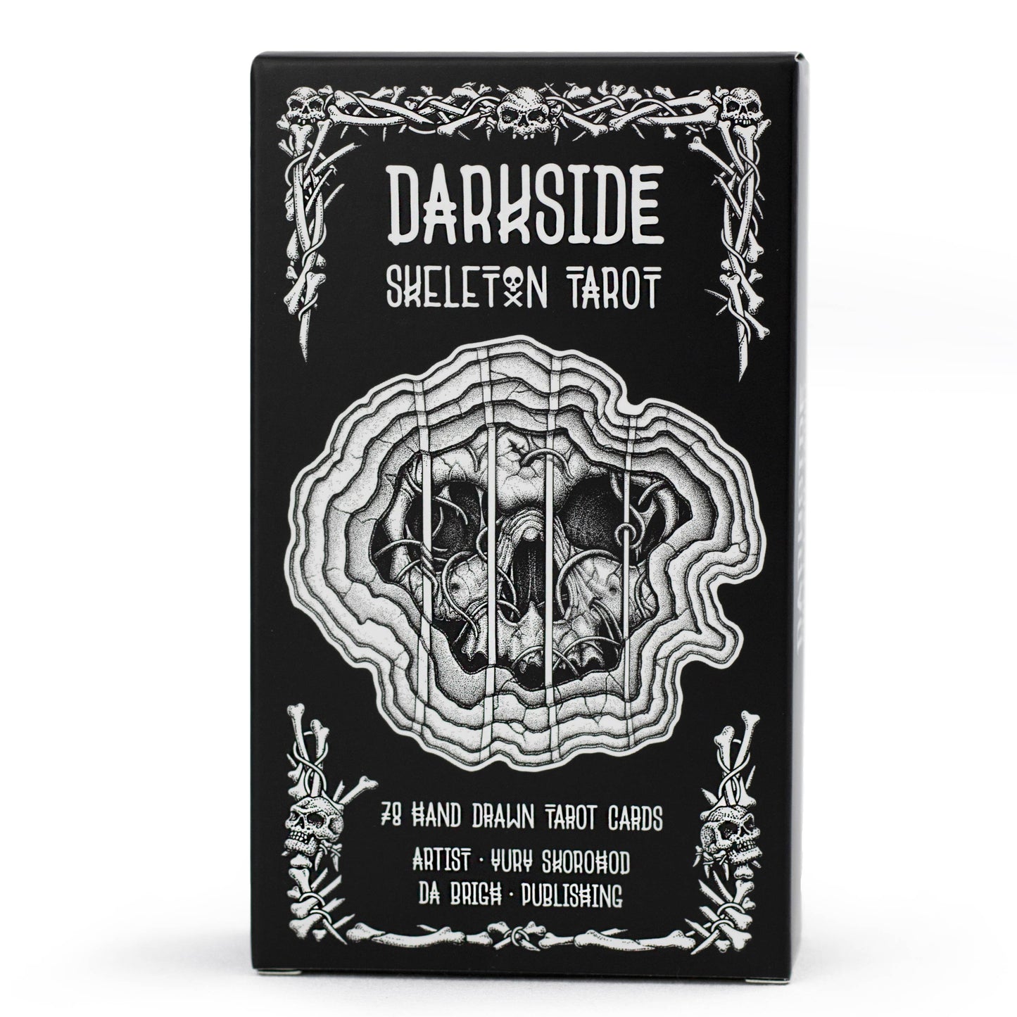 Darkside Skeleton Tarot Cards Deck - Tabletop Bookshelf