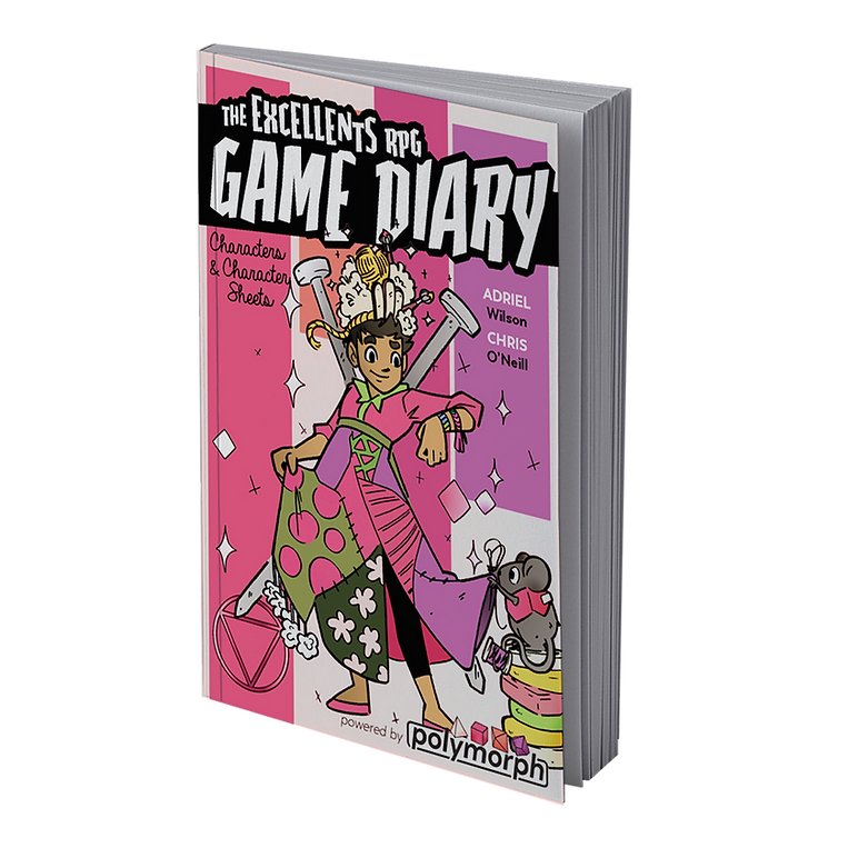 The Excellents Princess RPG Game Diary - Tabletop Bookshelf