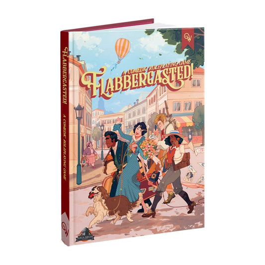 Flabbergasted - A Comedic Roleplaying Game - Tabletop Bookshelf