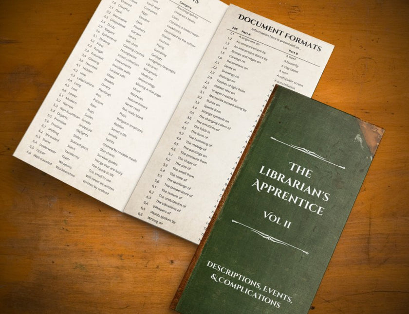 The Librarian's Apprentice Tabletop Bookshelf